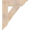 Ekena Millwork Traditional Traditional Smooth Bracket, Douglas Fir, 5 1/2"W x 24"D x 28"H BKT06X24X28TRA01SDF - alternate 3